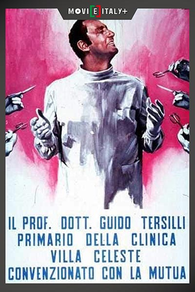 Il Prof. Dott. Guido Tersilli primario della Clinica Villa Celeste convenzionata con le mutue